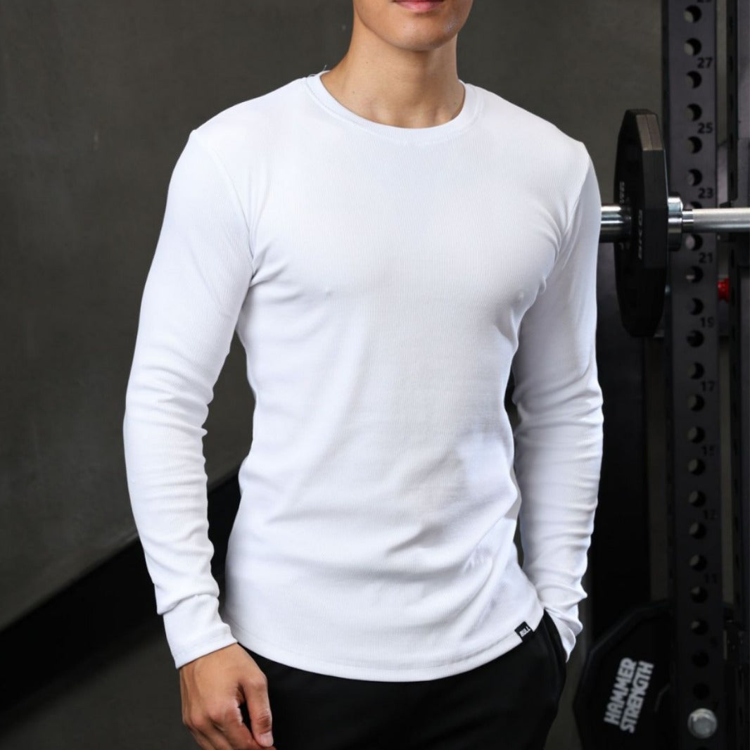 Langarm-Laufshirt für das Workout | Ideal für Frühling und Herbst