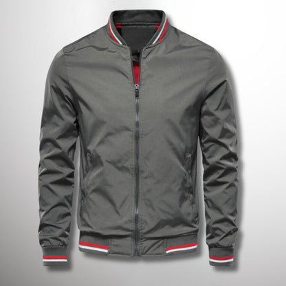 Wasserabweisende Herren-Übergangsjacke Mit Reißverschluss | Ideal Für Frühling und Herbst