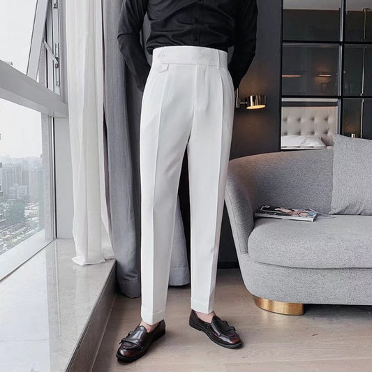 Slim-Fit Hosen mit geradem Bein | Ideal für Frühling und Herbst