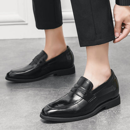 Leder Schuhe in Übergröße mit Stoßdämpfung und Gummisohle | Ideal für alle Jahreszeiten