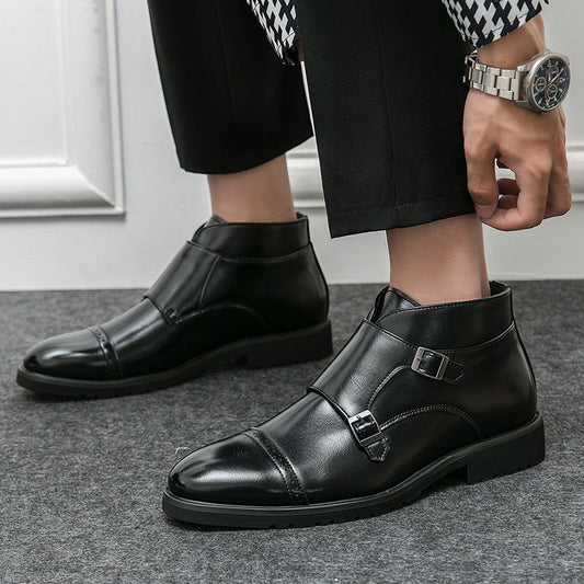 High-Top Spitzleder Outdoor Boots | Ideal für alle Jahreszeiten
