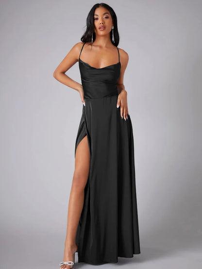 Fließendes Maxikleid mit Offenem Rücken | Ideal für Frühling und Sommer
