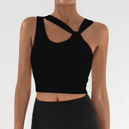 Atmungsaktive Nylon-Spandex Yoga Weste | Ideal für Sommer