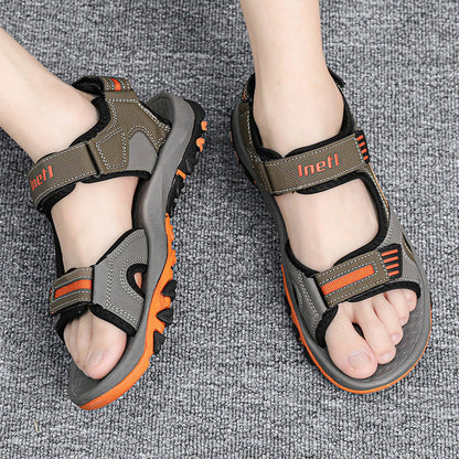 Velcro Riemen PU Sandalen mit Rutschfester Sohle | Ideal für den Sommer