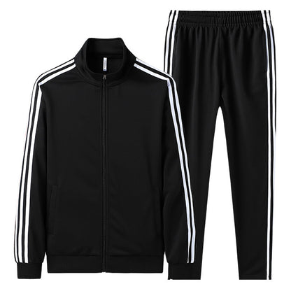 Herren-Trainingsanzug mit Reißverschluss-Cardigan | Ideal für Frühling und Herbst
