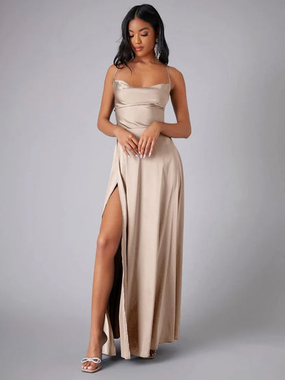 Fließendes Maxikleid mit Offenem Rücken | Ideal für Frühling und Sommer