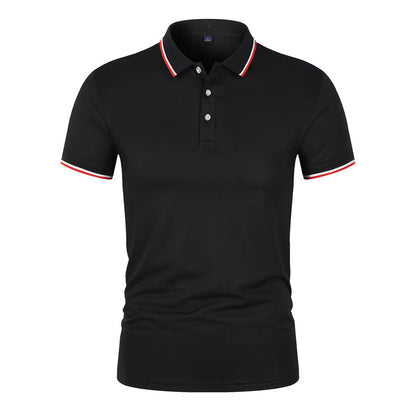 Herren Einfarbiges Kurzarm Top – Ideal für den Sommer