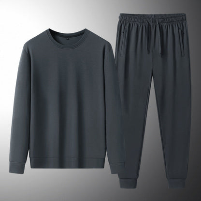 Tencel Sports Sweatshirt & Cropped Sweatpants | Ideal für Frühling & Herbst