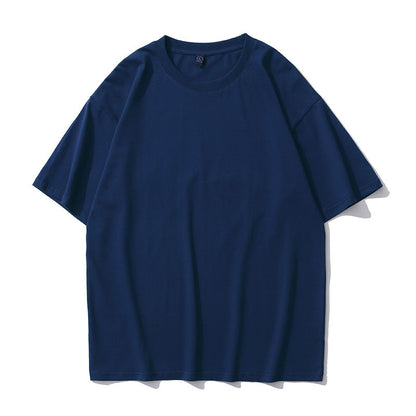 Schweres Kurzarm Baumwoll-T-Shirt Ideal für den Sommer