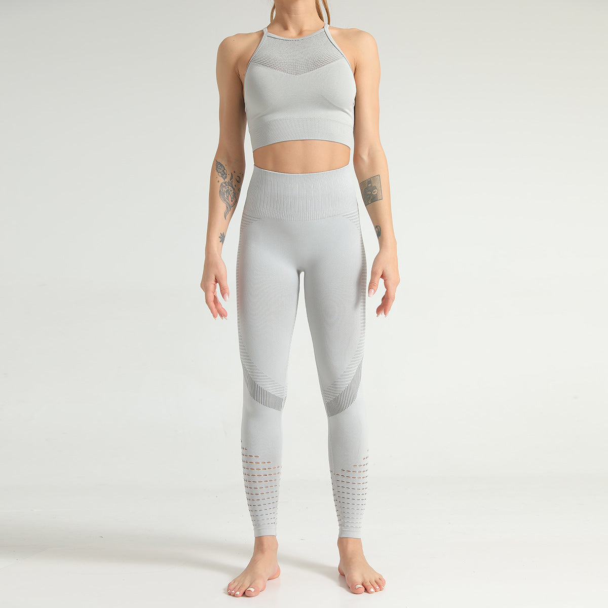Hochtaillierte Nahtlose Fitness-Leggings | Ideal für Alle Jahreszeiten