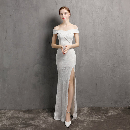 Elegantes Abendkleid mit Fließender Silhouette | Ideal für Frühling und Sommer