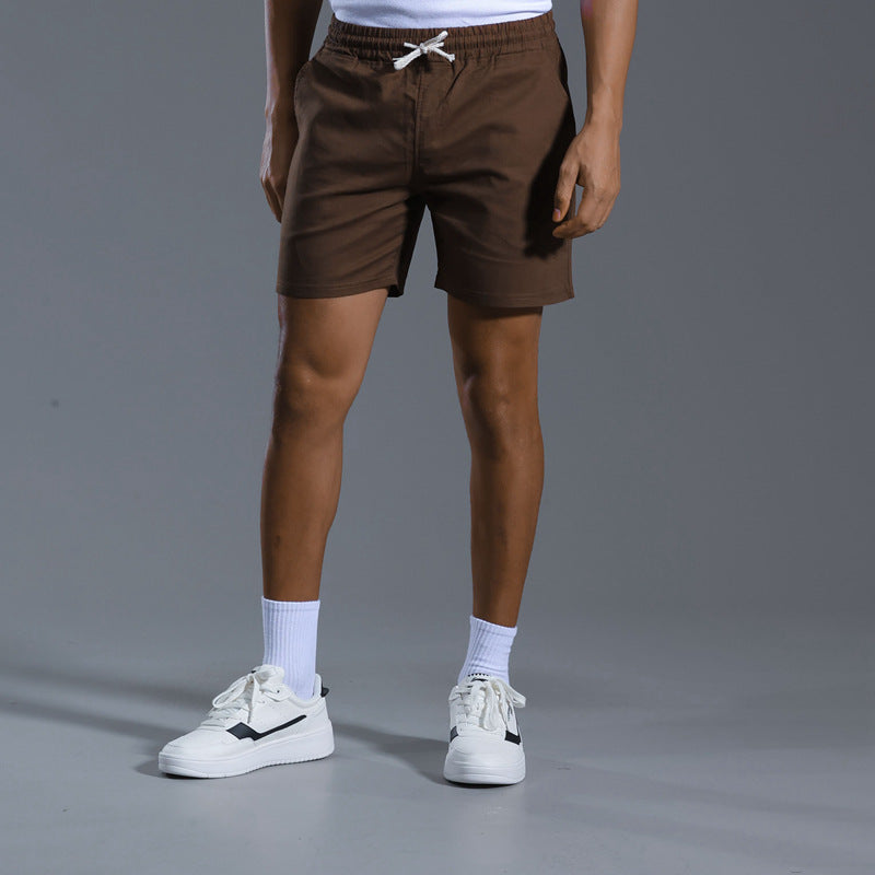 Herren Lockere Leinen-Baumwoll-Mischung Shorts | Ideal für Frühling und Sommer