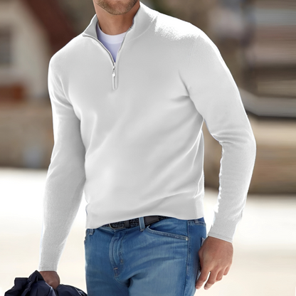 Weicher Strickpullover für Herren | Ideal für Herbst und Winter
