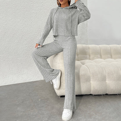 Zweiteiliges Polyester Set mit Kapuze | Ideal für Herbst und Winter