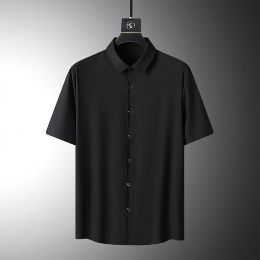 Herren Stretch Kurzarmhemd Ideal für den Sommer