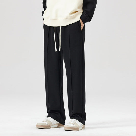 Herren Gerade Sweatpants mit Kordelzugbund I Ideal für Winter