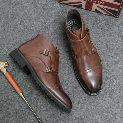 High-Top Spitzleder Outdoor Boots | Ideal für alle Jahreszeiten
