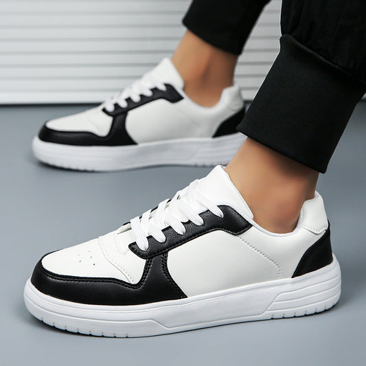 Herren Atmungsaktive Leder Sportschuhe | Ideal für Frühling & Herbst