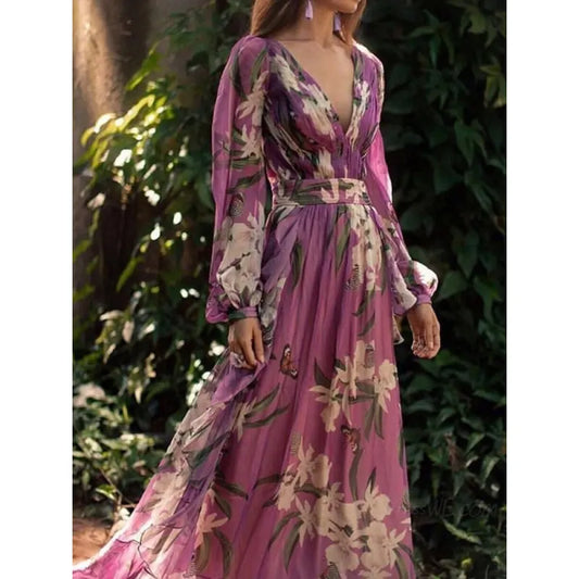 Elegantes Maxikleid für Damen I Ideal für Frühling und Sommer