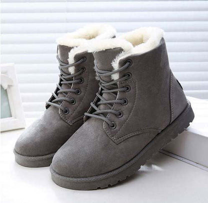 Warme Kurze Schneestiefel Ideal für den Winter