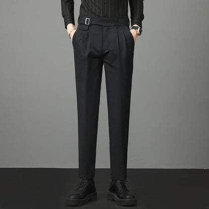 Herren Slim Fit Gerade Anzughose | Ideal für den Herbst