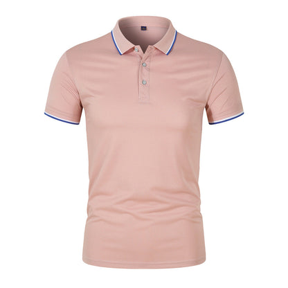 Herren Einfarbiges Kurzarm Top – Ideal für den Sommer