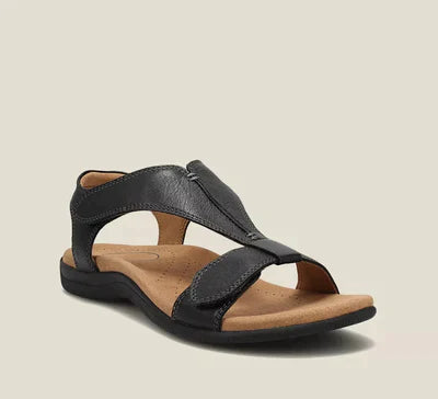 Keilsandalen mit Fußgewölbeunterstützung