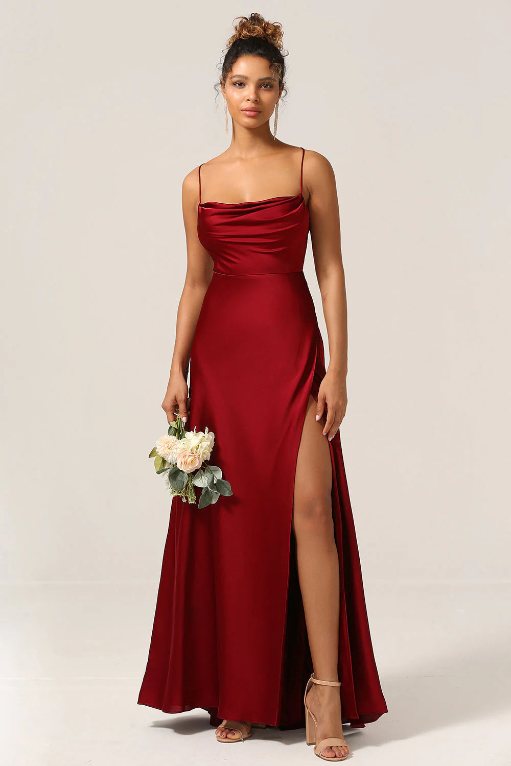Fließendes Maxikleid mit Offenem Rücken | Ideal für Frühling und Sommer