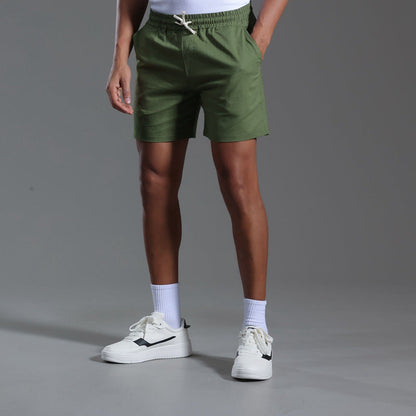 Herren Lockere Leinen-Baumwoll-Mischung Shorts | Ideal für Frühling und Sommer