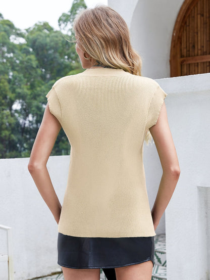 Damen V-Ausschnitt Kurzarm-Shirt | Ideal für den Frühling