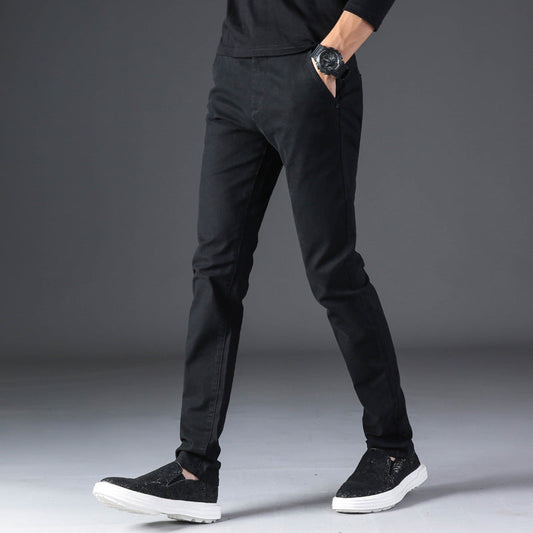 Männer Slim Fit Gerade Hose | Ideal für den Herbst