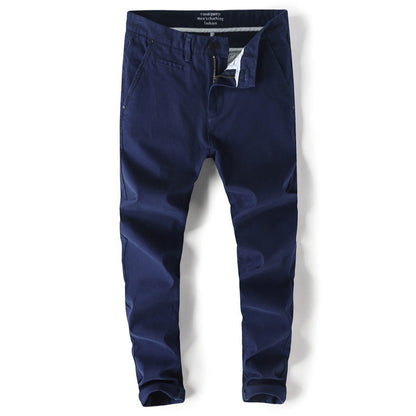 Männer Slim Fit Gerade Hose | Ideal für den Herbst