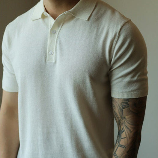 Herren Locker Geschnittenes Asymmetrisches Kurzarm-T-Shirt Ideal für den Sommer