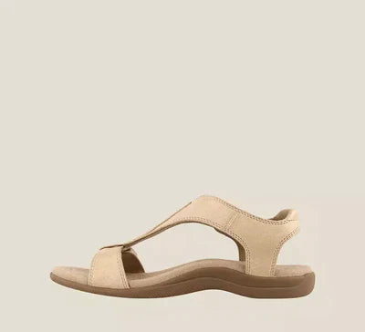 Keilsandalen mit Fußgewölbeunterstützung