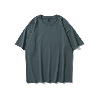 Schweres Kurzarm Baumwoll-T-Shirt Ideal für den Sommer