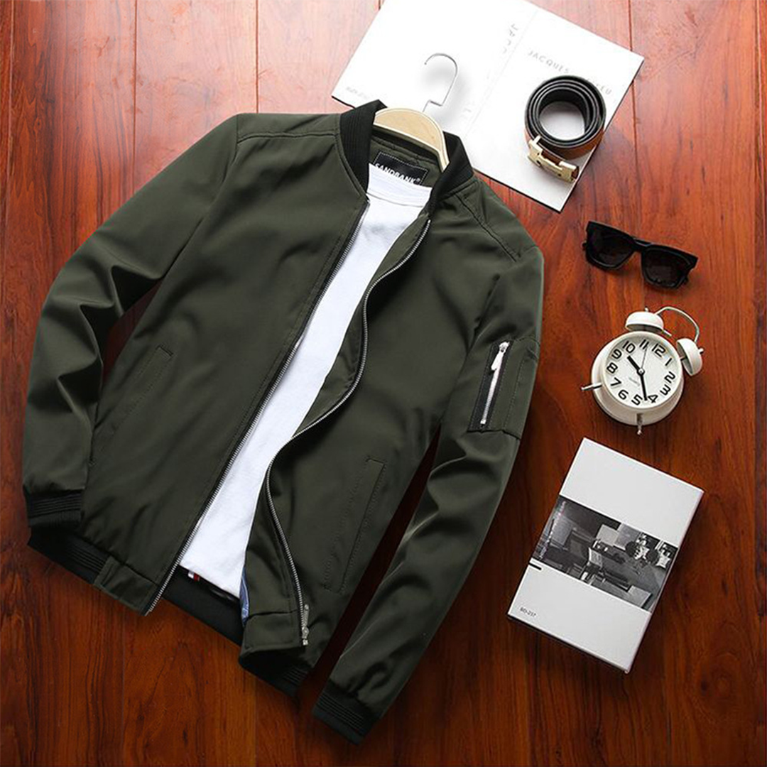 Leichte Sommerjacke für Männer Ideal für Frühling und Sommer