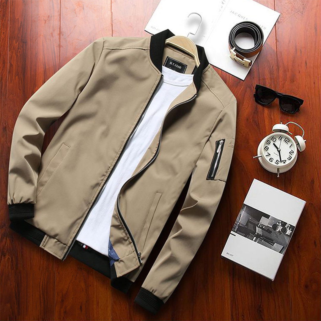 Leichte Sommerjacke für Männer Ideal für Frühling und Sommer