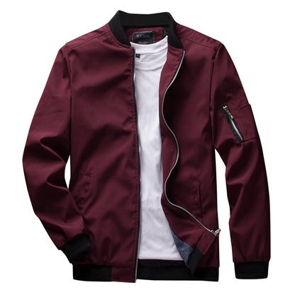 Leichte Sommerjacke für Männer Ideal für Frühling und Sommer