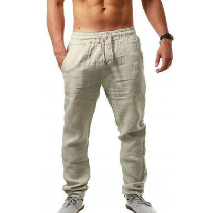 Herren Leichte Leinenhose | Ideal für Frühling und Sommer