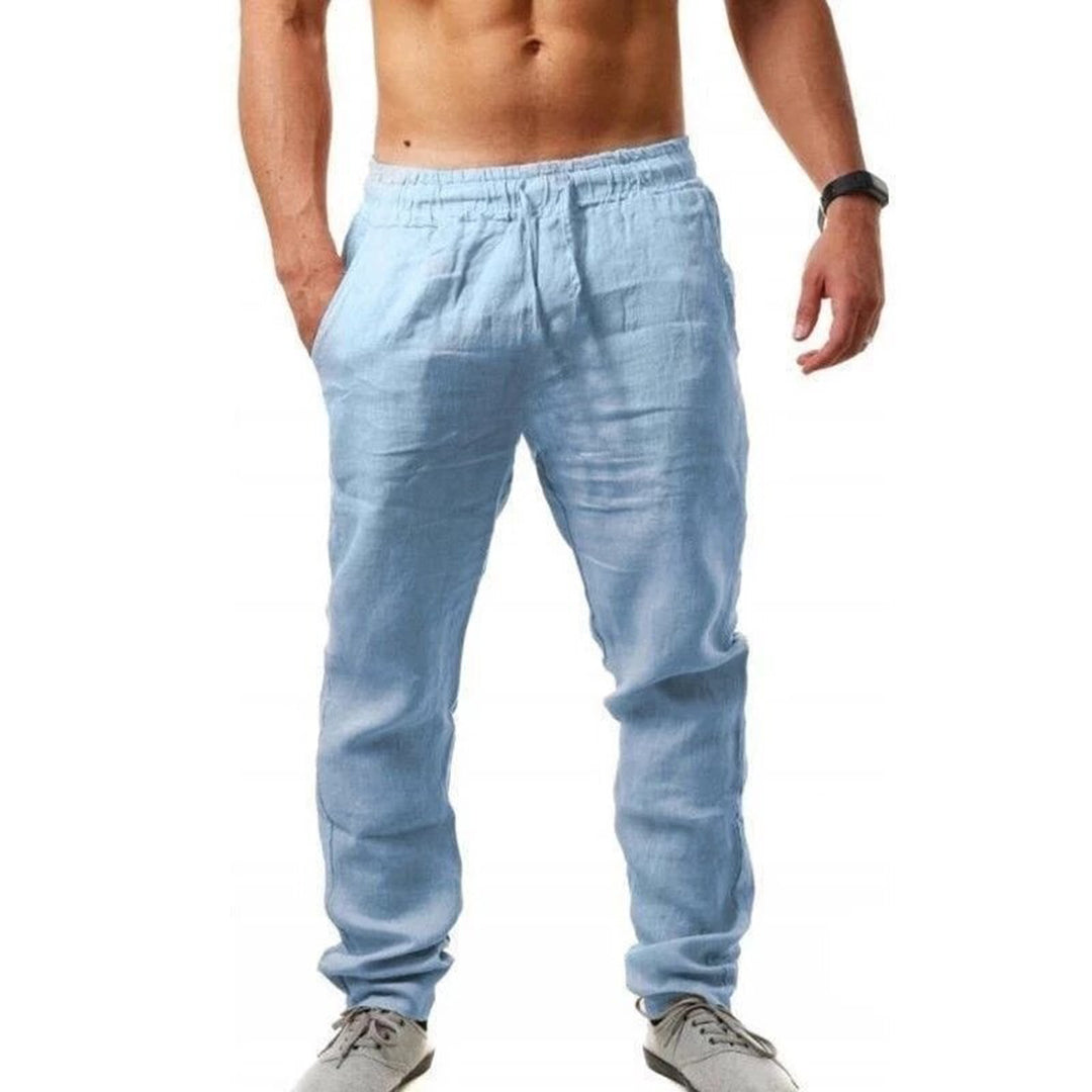 Herren Leichte Leinenhose | Ideal für Frühling und Sommer