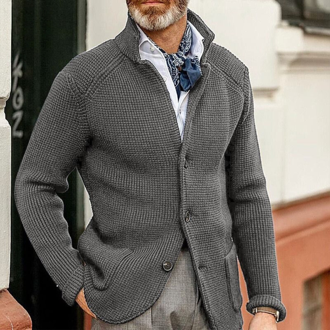 Knopf-Cardigan Aus Strick Mit Lockerer Passform | Ideal Für Herbst und Winter