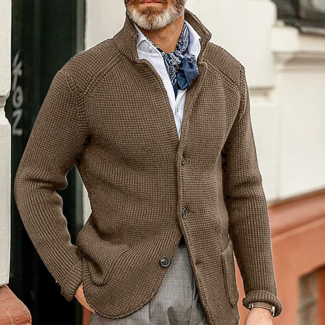 Knopf-Cardigan Aus Strick Mit Lockerer Passform | Ideal Für Herbst und Winter