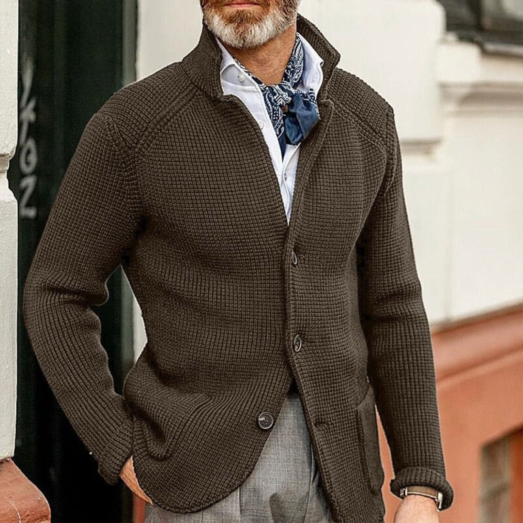 Knopf-Cardigan Aus Strick Mit Lockerer Passform | Ideal Für Herbst und Winter