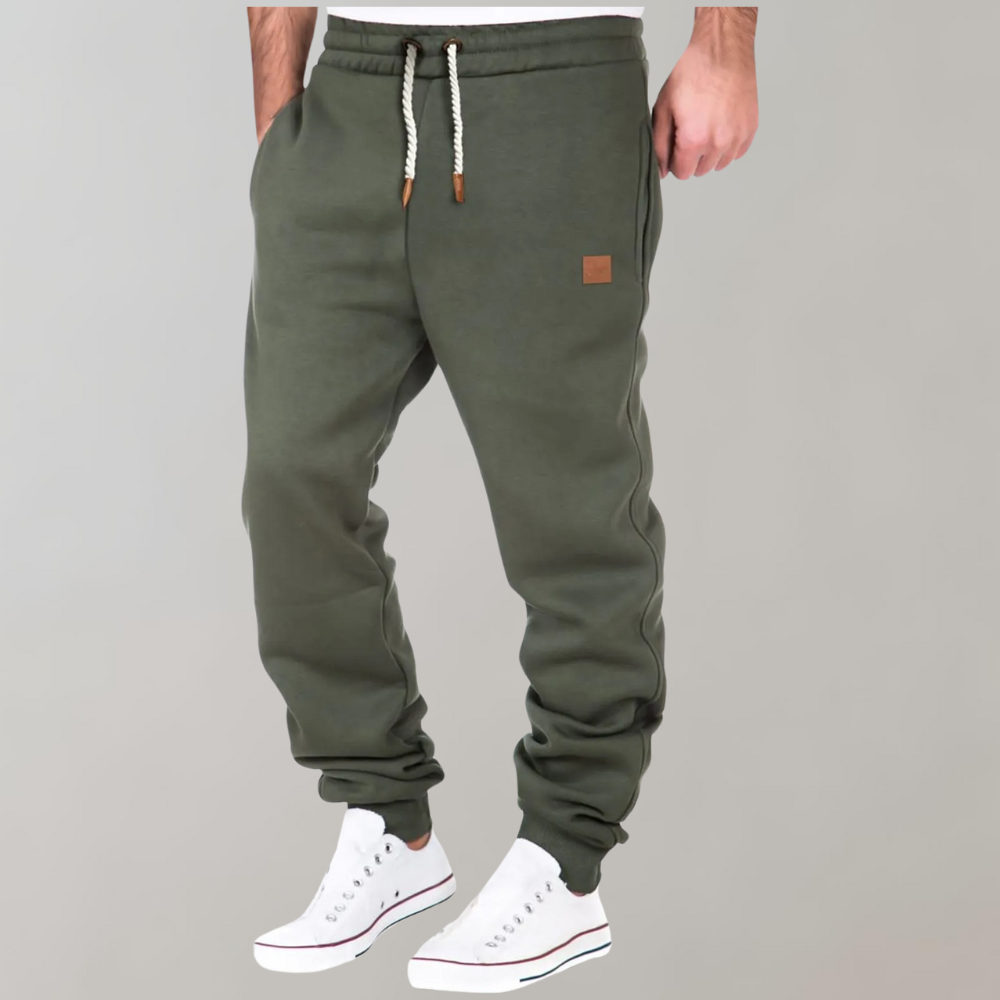 Herren Baggy Jogginghose mit verstellbarem Bund | Ideal für Frühling und Herbst