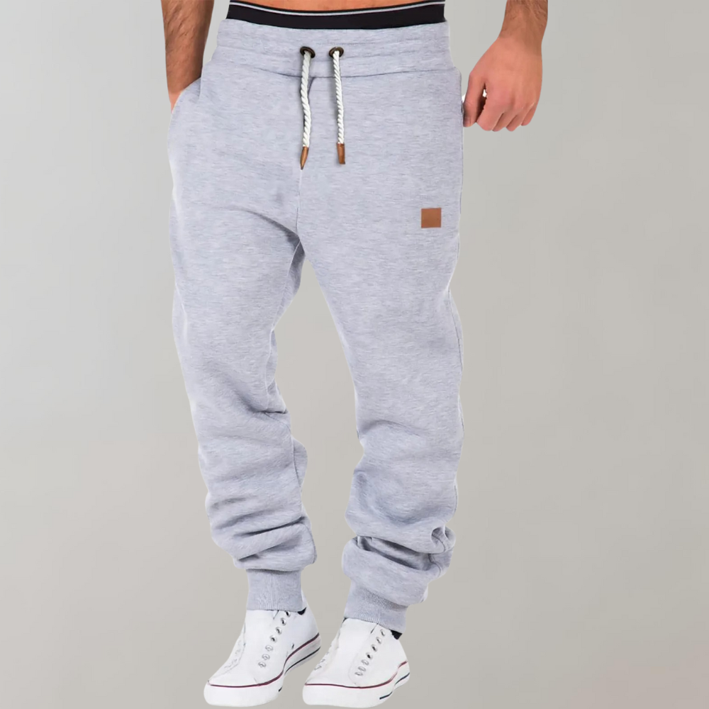 Herren Baggy Jogginghose mit verstellbarem Bund | Ideal für Frühling und Herbst