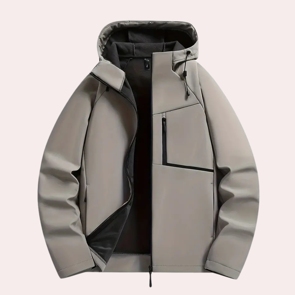 Corduroy-Jacke mit warmer Fütterung, ideal für den Winter