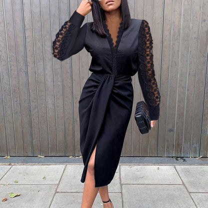 Bedrucktes Leichtes Lockeres Kleid mit Ganzflächigem Muster | Ideal für den Sommer
