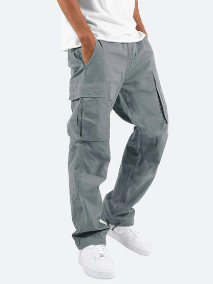 Herren-Stretch-Cargohose mit mehreren Taschen | Ideal für jede Jahreszeit