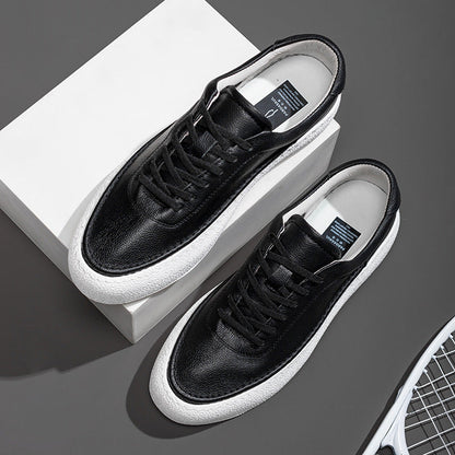 Atmungsaktive Low-Top Herrenschuhe mit Gummisohle | Ideal für Frühling und Herbst
