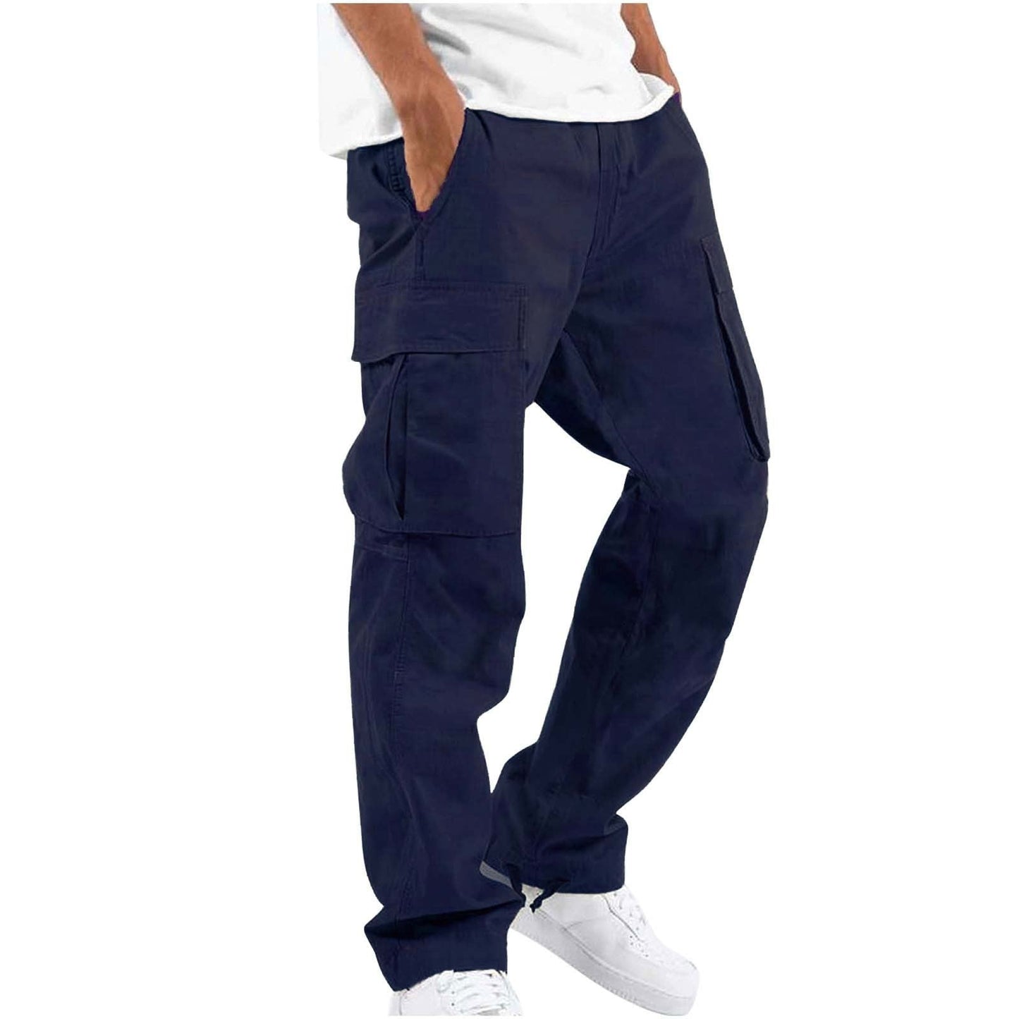Herren-Stretch-Cargohose mit mehreren Taschen | Ideal für jede Jahreszeit